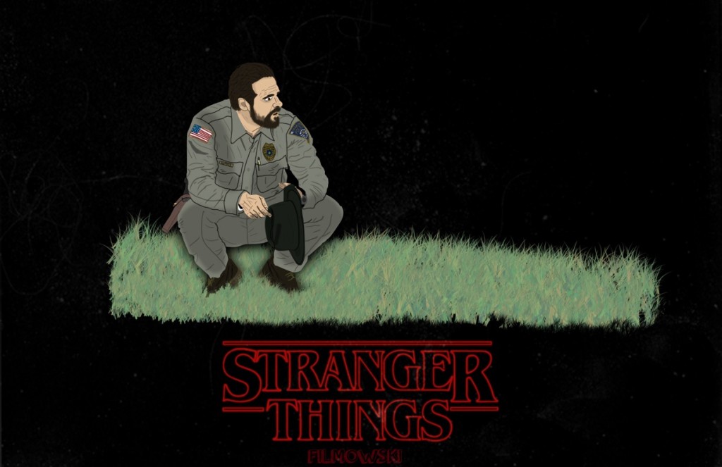 David K Harbour chats Stranger Things on Netflix on Marta On The Move podcast, local fan artwork